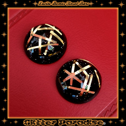 Pendientes: Confetti Lucite Dômes