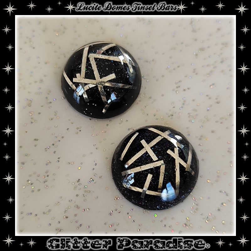 Pendientes: Confetti Lucite Dômes