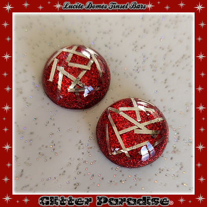 Pendientes: Confetti Lucite Dômes