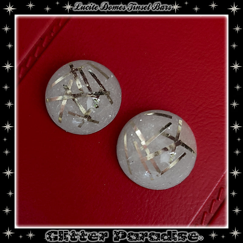 Pendientes: Confetti Lucite Dômes
