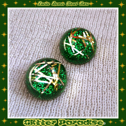 Pendientes: Confetti Lucite Dômes