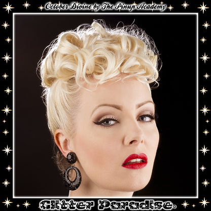 Pendientes: Lucite Hoops & Dômes