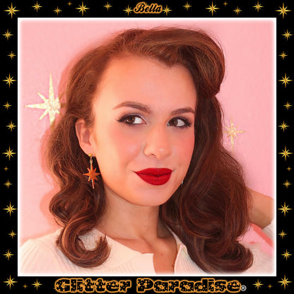 Pendientes: Starlite Lucite