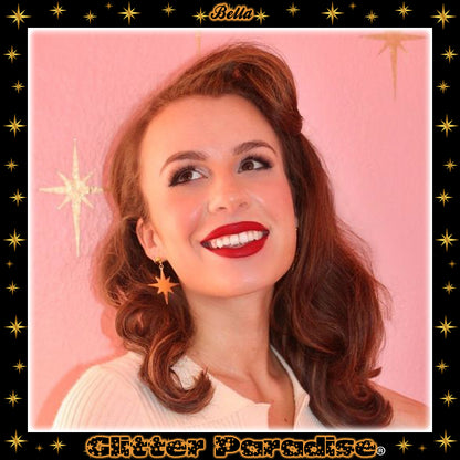Pendientes: Starlite Lucite