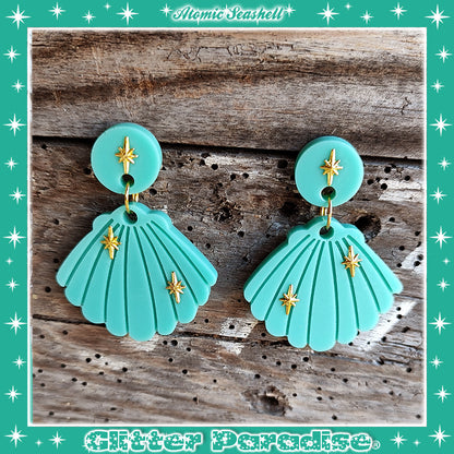 Pendientes: Atomic Seashell
