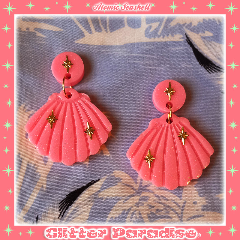 Pendientes: Atomic Seashell