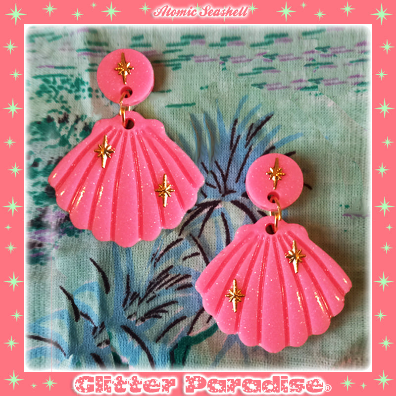 Pendientes: Atomic Seashell