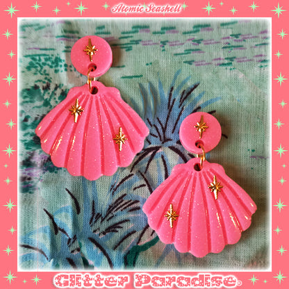 Pendientes: Atomic Seashell