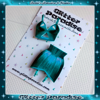 Broche: Bettie's Brassière and Girdles