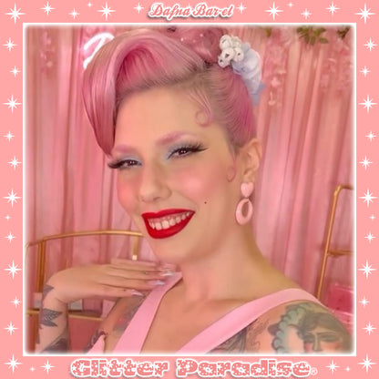 Earrings: Baby Hoops & Heart