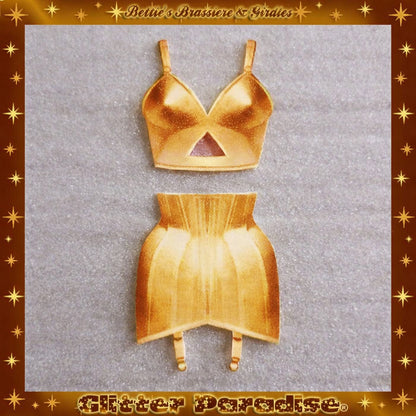 Broche: Bettie's Brassière and Girdles