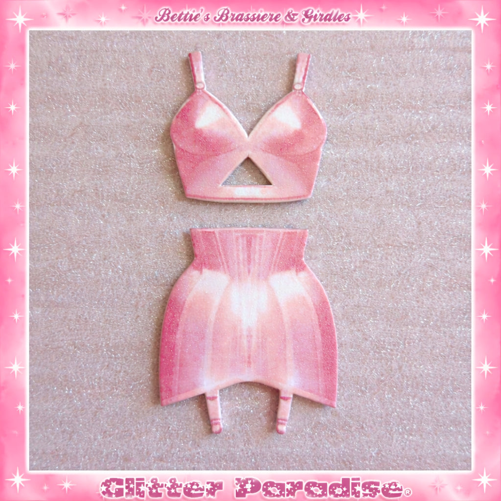 Broche: Bettie's Brassière and Girdles