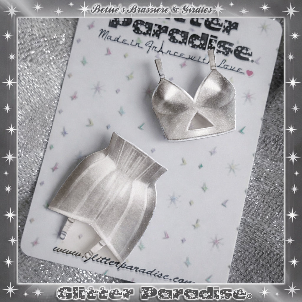 Broche: Bettie's Brassière and Girdles