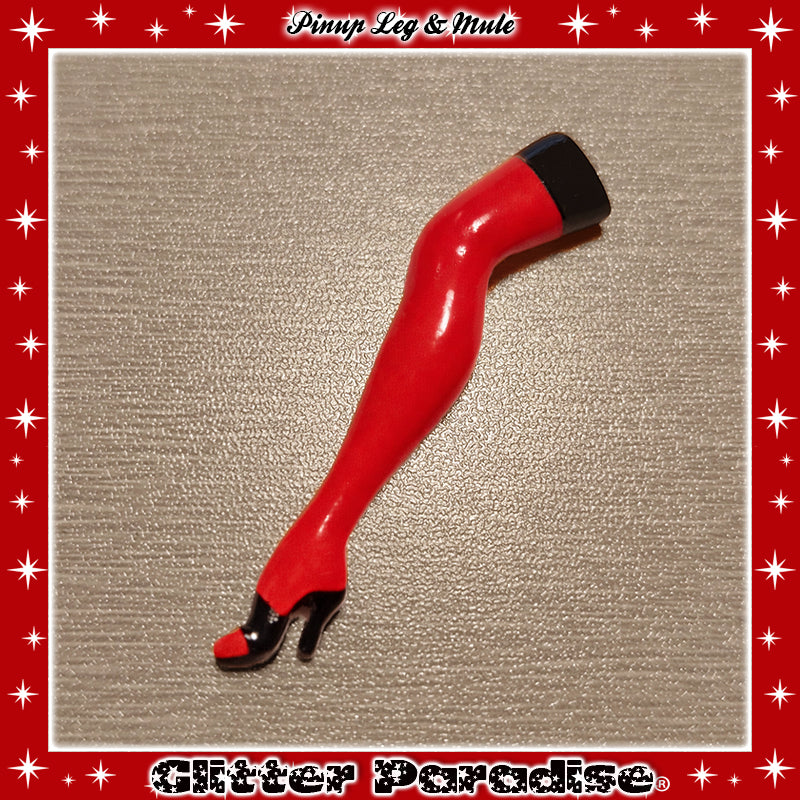 Broche: Pinup Leg Color