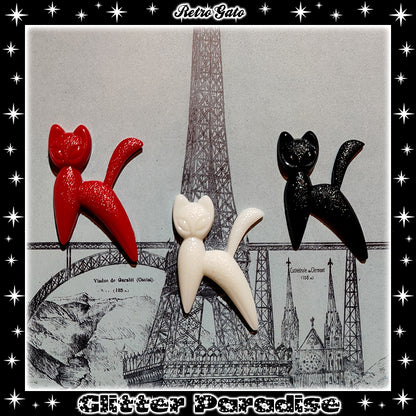 Broche: Retro Gato