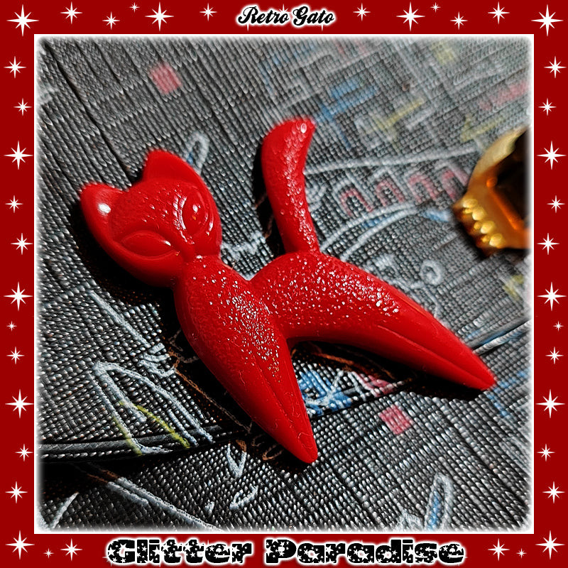 Broche: Retro Gato