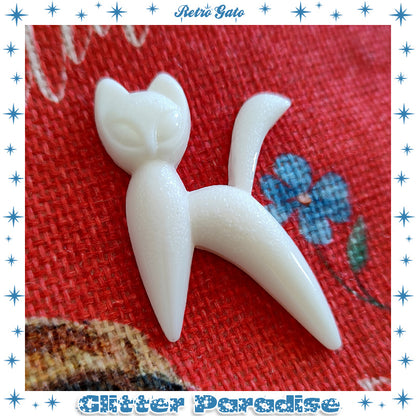 Broche: Retro Gato