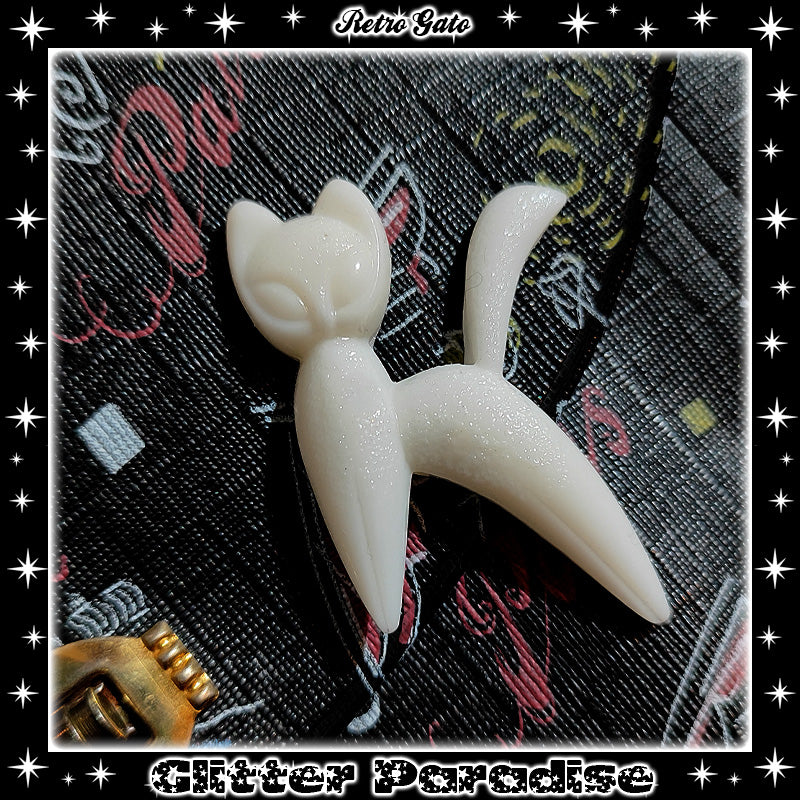 Broche: Retro Gato