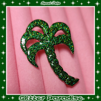Broche: Sunset Palm