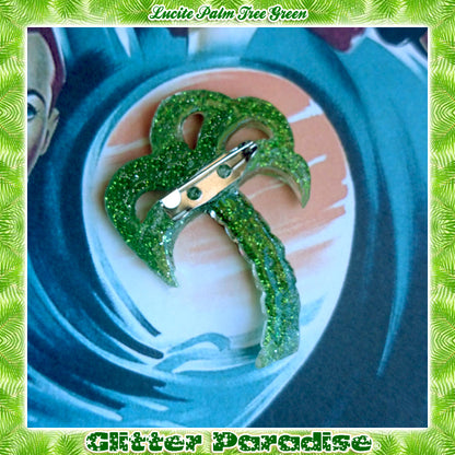 Broche: Sunset Palm