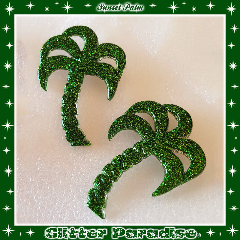 Broche: Sunset Palm