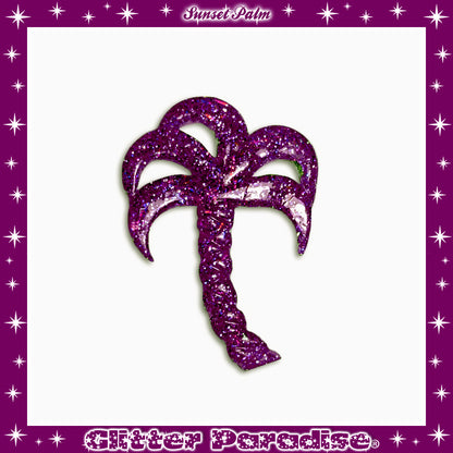 Broche: Sunset Palm