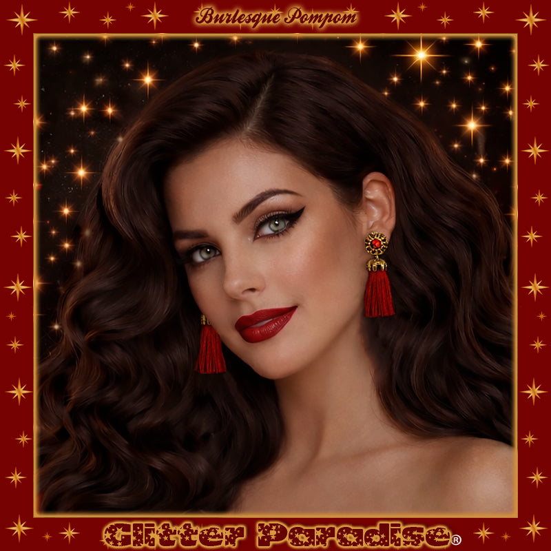 Pendientes: Burlesque Pompom