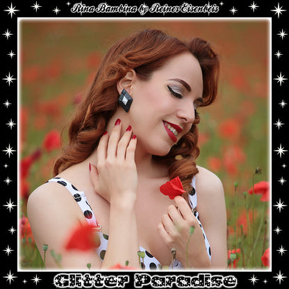 Earrings: Deco Rhombus