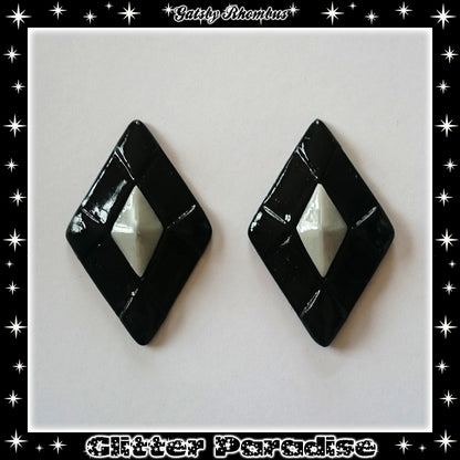 Earrings: Deco Rhombus