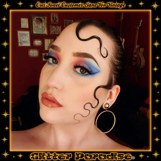 Pendientes: Giant Marilyn Hoops Gold