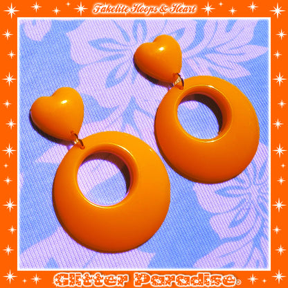 Pendientes: Fakelite Hoops & Heart