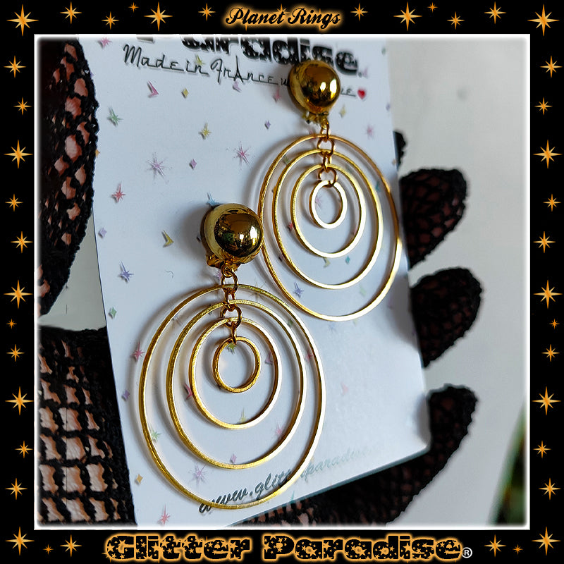 Boucles d'oreilles : Marilyn Hoops Slim Gold