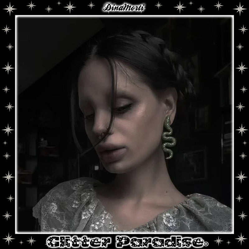 Boucles d'oreilles: Salem's Snake