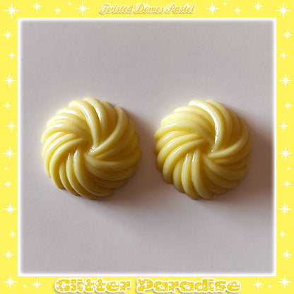 Pendientes: Twisted Domes Pastel