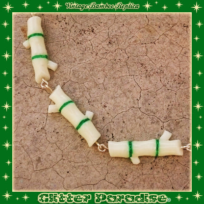 Necklace: Vintage Bamboo Replica