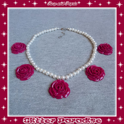 Necklace: Vintage Rose