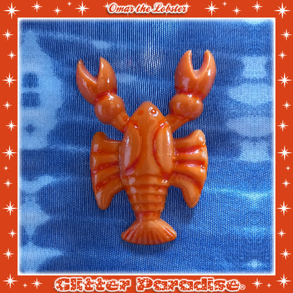 Brooch: Omar the Lobster